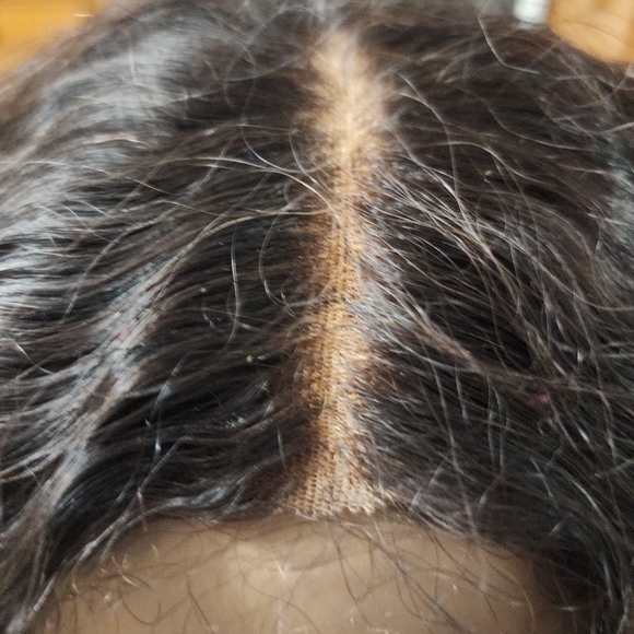 12" water wave human hair bob - Picture 5 of 6